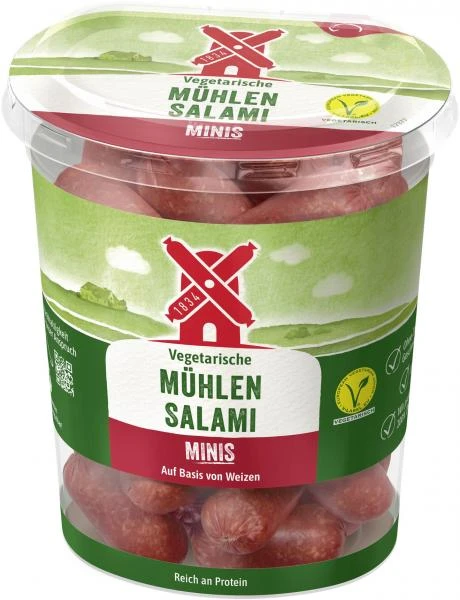 Rügenwalder Mühle Vegetarische Mühlen Salami Minis