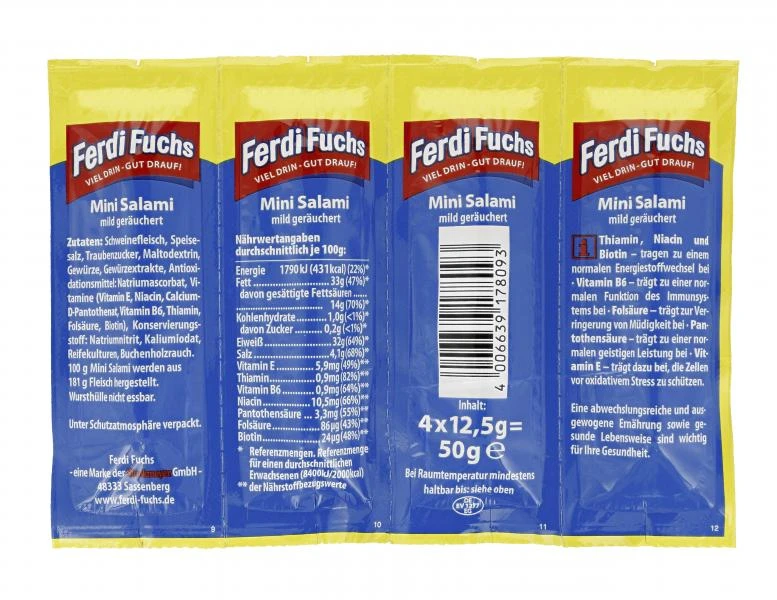 Ferdi Fuchs Mini Salami 4 Ferdi Fuchs Mini Salami – Bild 2