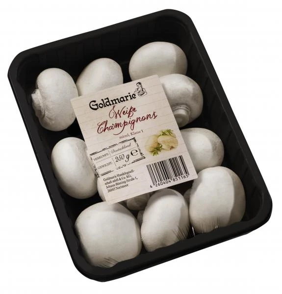 Goldmarie Weiße Champignons Mittel 3 Goldmarie Weiße Champignons Mittel